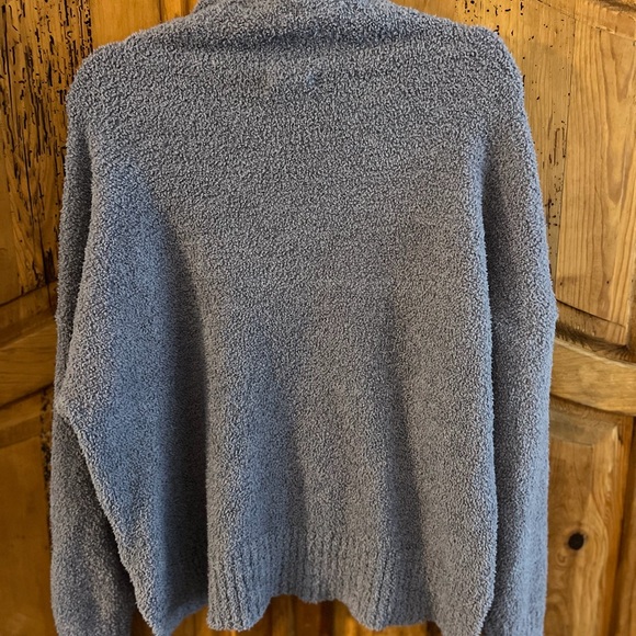 UGG Women's Gray Cowl Neck Sweater - Picture 2 of 3